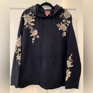 Johnny Was Embroidered Hoodie NWOT